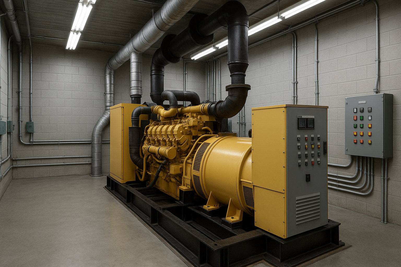 Commercial Generator Room